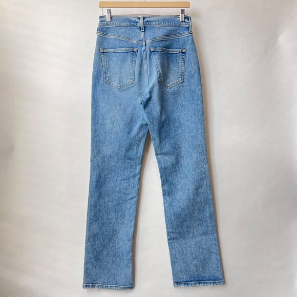 AYR The Sugar Straight Leg Jeans, medium wash, Size 27 - Picture 3 of 11